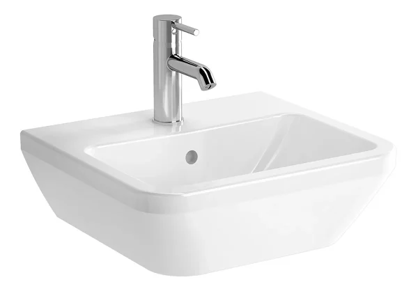 VitrA Integra 445x400mm 1TH Basin w/Overflow - White