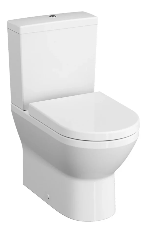 VitrA Integra Rimless Fully Shrouded Close Coupled Pan Only - White