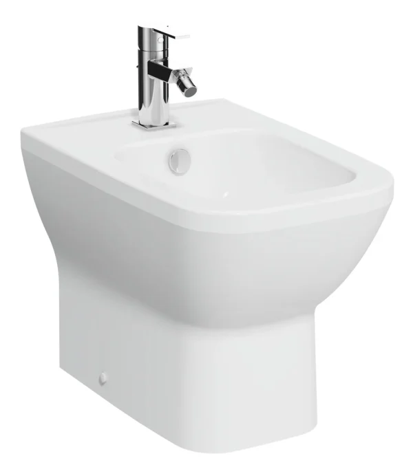 VitrA Integra Square Back to Wall Bidet - White
