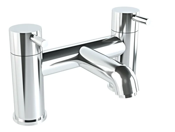 VitrA Minimax S 2-Hole Bath Filler - Chrome