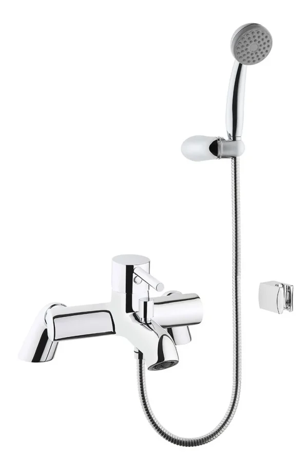 VitrA Minimax S Bath/Shower Mixer - Chrome