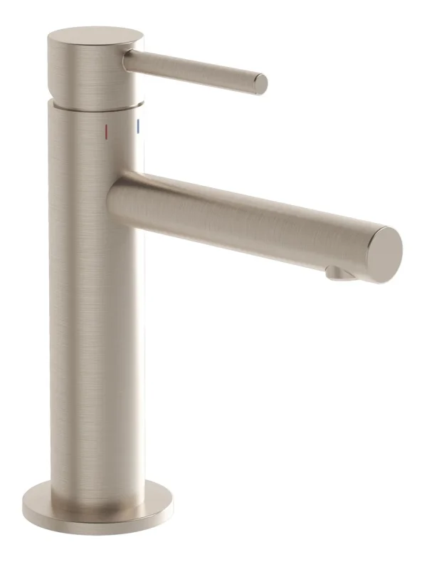 VitrA Origin Basin Mixer - Brushed Nickel
