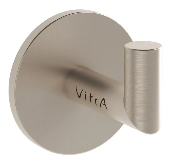 VitrA Origin Bathrobe Hook - Brushed Nickel