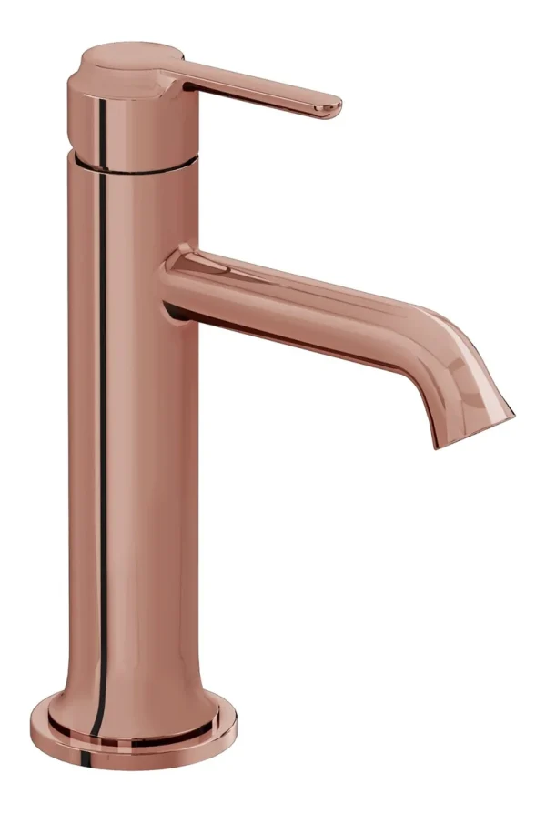 VitrA Origin Classic Basin Mixer (Top Handle) - Soft Copper