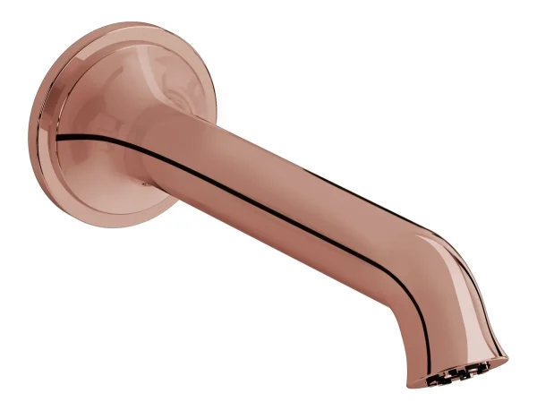 VitrA Origin Classic Wall Mounted Bath Spout - Soft Copper