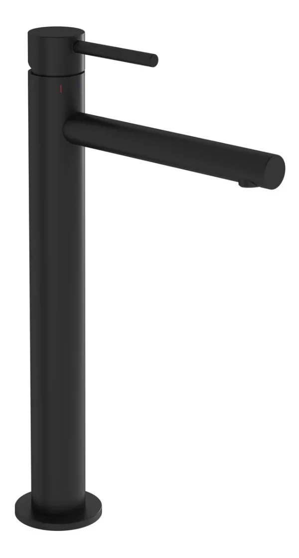 VitrA Origin Extra Tall Basin Mixer - Matt Black