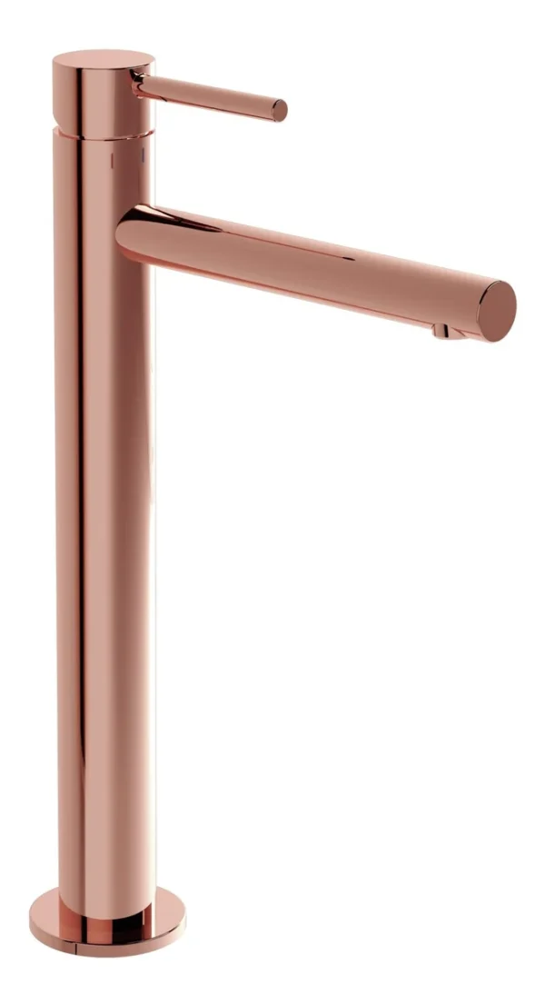 VitrA Origin Extra Tall Basin Mixer - Soft Copper