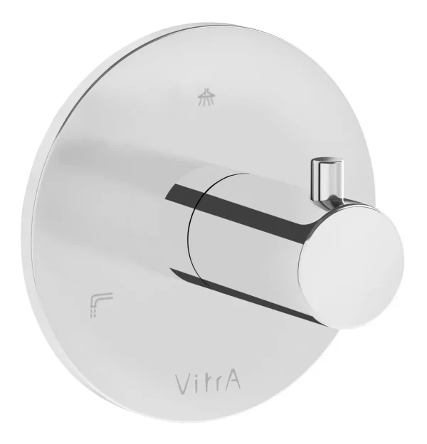 VitrA Origin Integrated 3-Way Diverter - Chrome