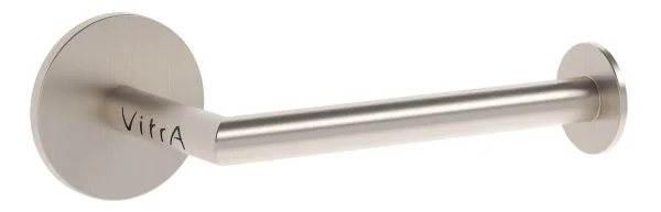 VitrA Origin Toilet Roll Holder - Brushed Nickel