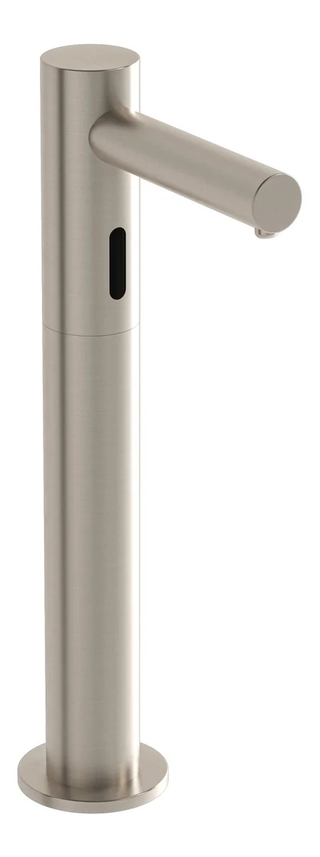 VitrA Origin Touch Free Tall Soap Dispenser (Battery) - Brushed Nickel