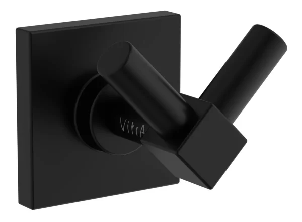 VitrA Root Bathrobe Holder - Matt Black