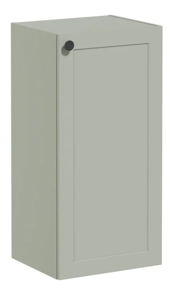 VitrA Root Classic 40cm 1 Door Lower/Base Unit (RH Hinge) - Matt Retro Green