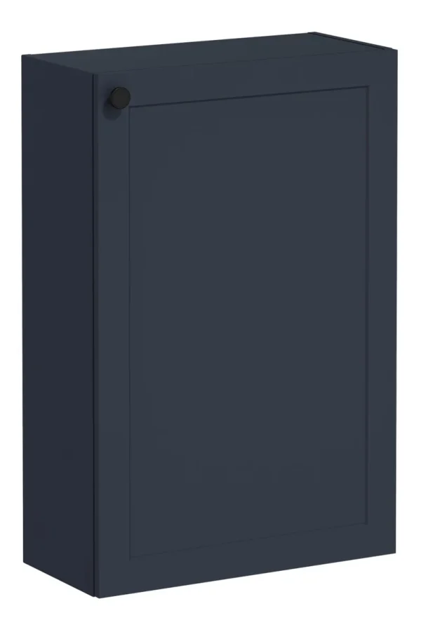 VitrA Root Classic 55cm 1 Door Slim Lower/Base Unit (RH Hinge) - Matt Dark Blue