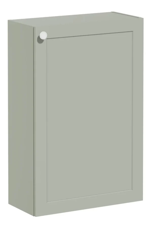 VitrA Root Classic 55cm 1 Door Slim Lower/Base Unit (RH Hinge) - Matt Retro Green