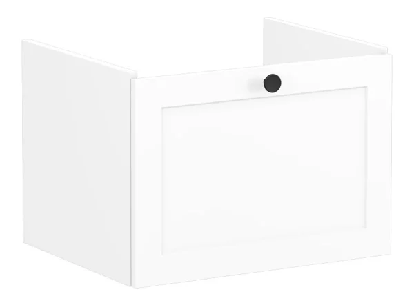 VitrA Root Classic 60cm 1 Drawer Washbasin Unit - Matt White