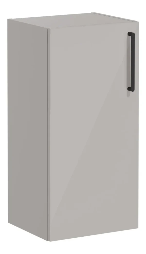 VitrA Root Flat 40cm 1 Door Lower/Base Unit (LH Hinge) - Bright Sahara Beige