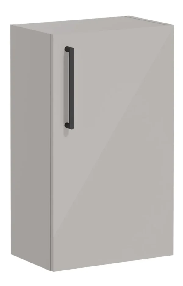 VitrA Root Flat 40cm 1 Door Slim Lower/Base Unit (RH Hinge) - Bright Sahara Beige
