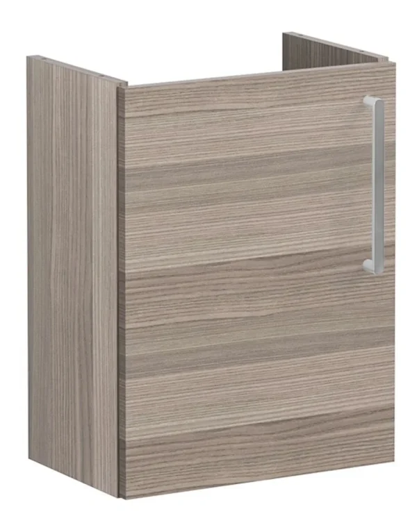 VitrA Root Flat 40cm 1 Door Wall Hung Slim Washbasin Unit (LH Hinge) - Cordoba