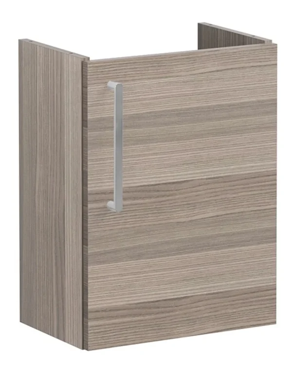 VitrA Root Flat 40cm 1 Door Wall Hung Slim Washbasin Unit (RH Hinge) - Cordoba