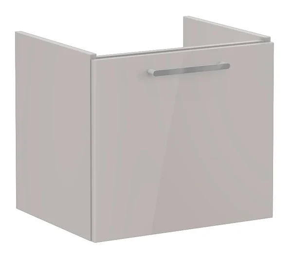 VitrA Root Flat 60cm 1 Drawer Washbasin Unit - Bright Sahara Beige