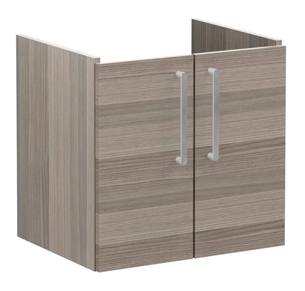 VitrA Root Flat 60cm 2 Door Wall Hung Washbasin Unit - Cordoba