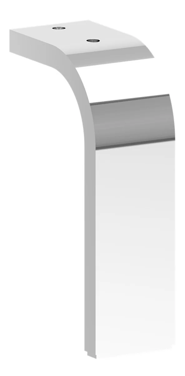 VitrA Root Flat Leg Set for 3 Drawer Units - Chrome