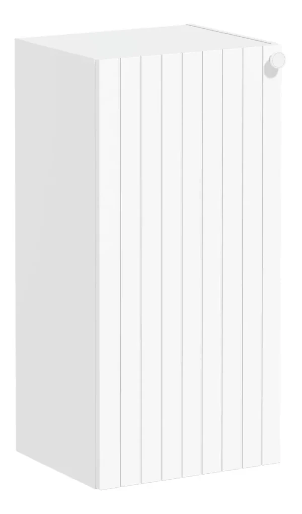 VitrA Root Groove 40cm 1 Door Lower/Base Unit (LH Hinge) - Matt White