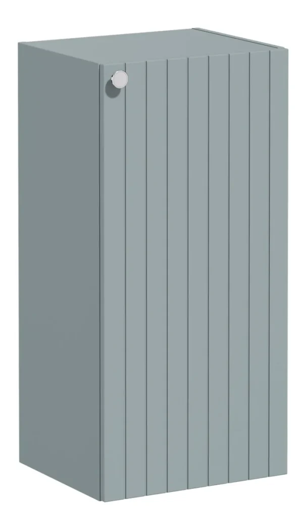 VitrA Root Groove 40cm 1 Door Lower/Base Unit (RH Hinge) - Matt Fjord Green