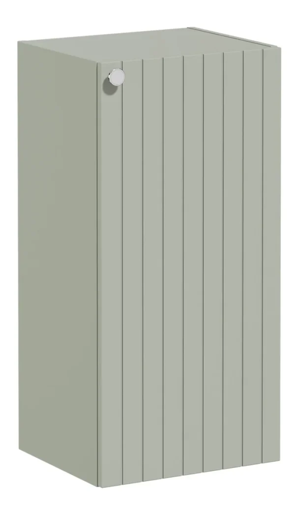 VitrA Root Groove 40cm 1 Door Lower/Base Unit (RH Hinge) - Matt Retro Green