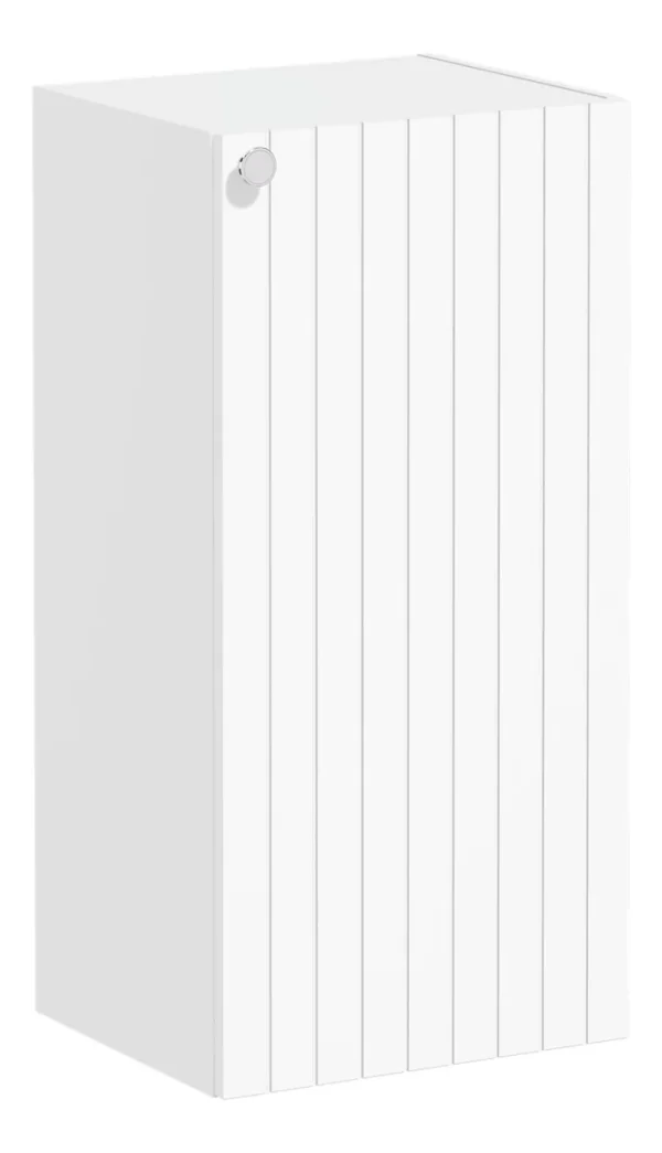 VitrA Root Groove 40cm 1 Door Lower/Base Unit (RH Hinge) - Matt White