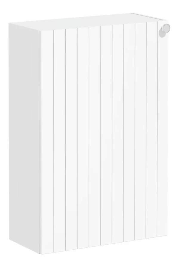 VitrA Root Groove 55cm 1 Door Slim Lower/Base Unit (LH Hinge) - Matt White