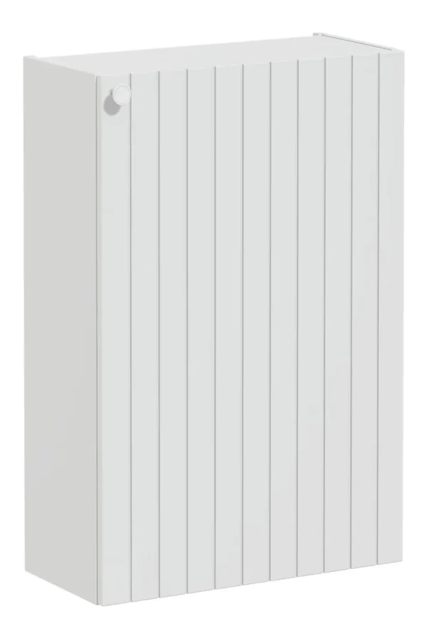 VitrA Root Groove 55cm 1 Door Slim Lower/Base Unit (RH Hinge) - Matt Light Grey