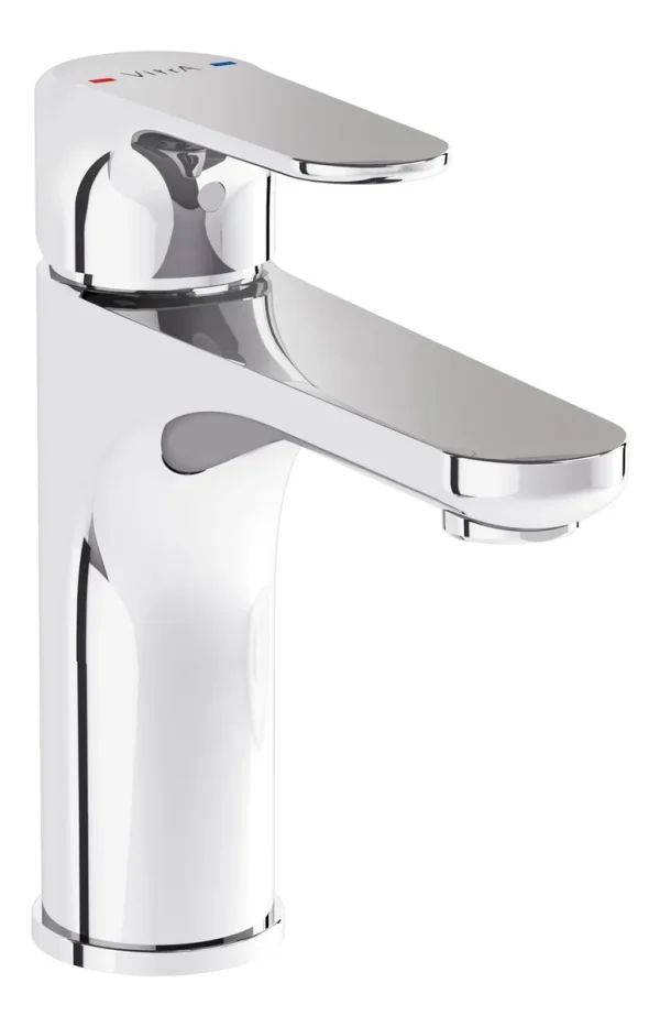 VitrA Root Round Basin Mixer - Chrome