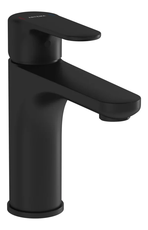 VitrA Root Round Basin Mixer - Matt Black