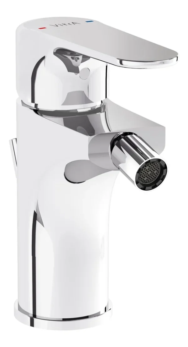 VitrA Root Round Bidet Mixer - Chrome