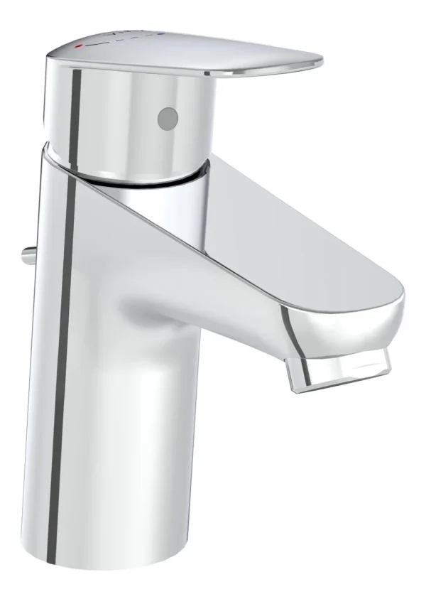 VitrA Root Round Integrated Basin Mixer - Soft Copper