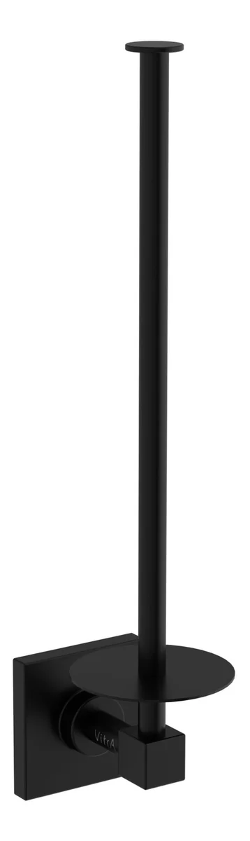 VitrA Root Spare Toilet Roll Holder - Matt Black