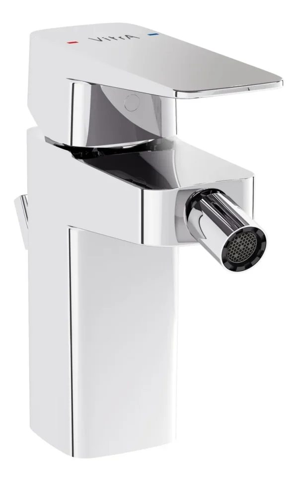 VitrA Root Square Bidet Mixer - Chrome