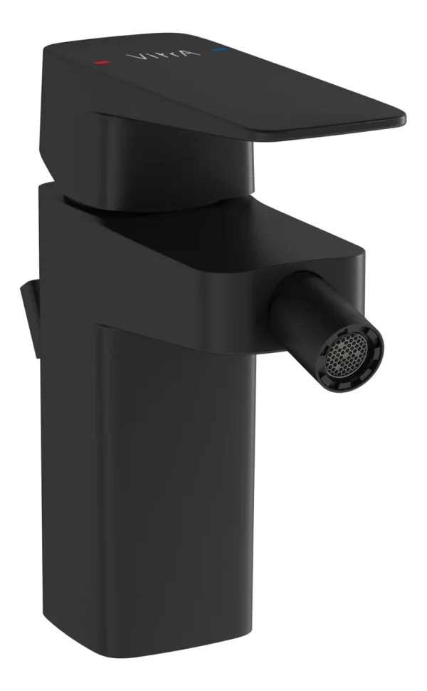 VitrA Root Square Bidet Mixer - Matt Black