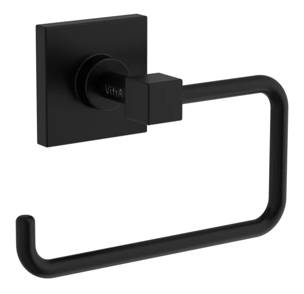 VitrA Root Toilet Roll Holder - Matt Black