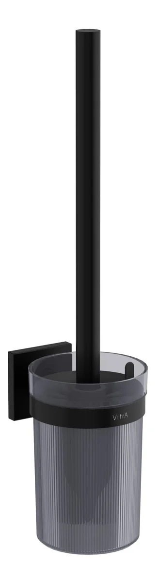 VitrA Root WC Brush Holder - Matt Black