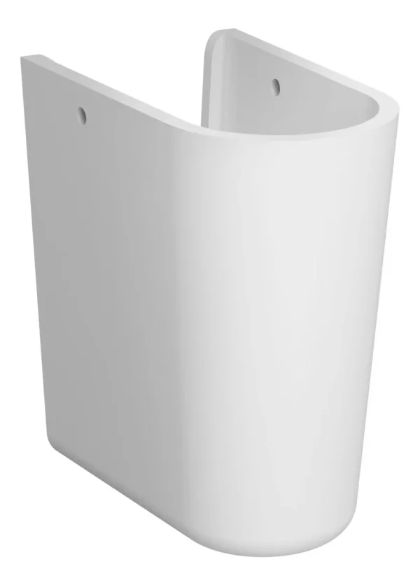 VitrA S20 185x295mm Semi Pedestal Only - White