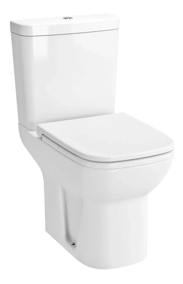 VitrA S20 Open Back Close Coupled Pan Only - White