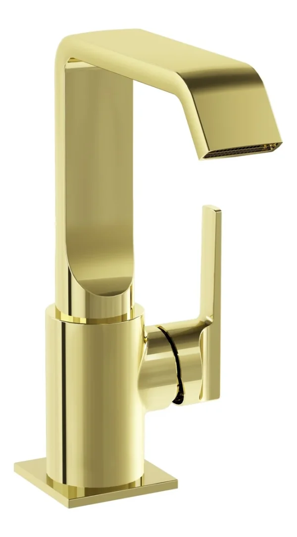 VitrA Suit Basin Mixer (Side Handle) - Soft Gold