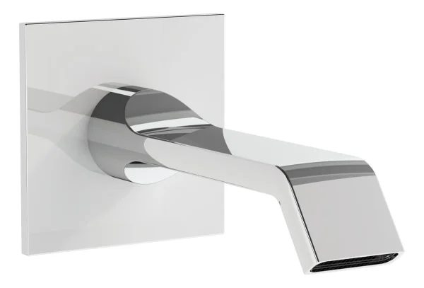 VitrA Suit Wall Mounted Bath Spout - Chrome