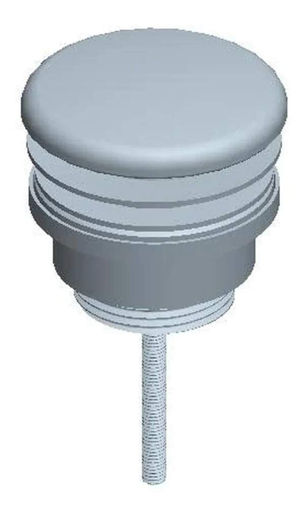 VitrA Universal Ceramic Waste (Push-Open) - White