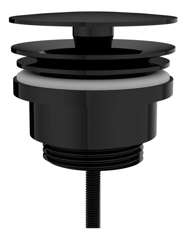 VitrA Universal Waste (Free-Flowing) - Gloss Black