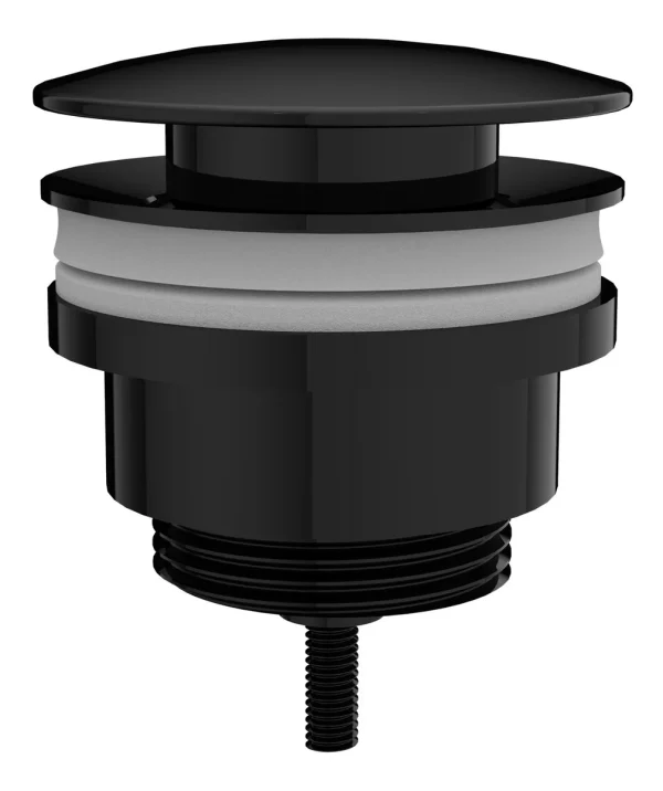 VitrA Universal Waste (Push-Open) - Gloss Black