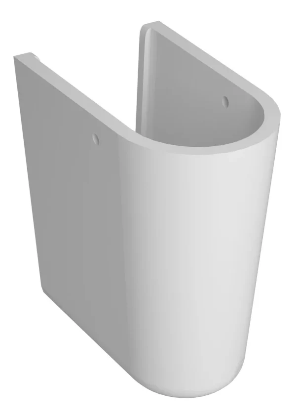 VitrA Zentrum 180x285mm Semi Pedestal Only - White