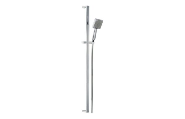 Abode Euphoria Square Sliding Rail Shower Kit (Single Pattern) - Chrome